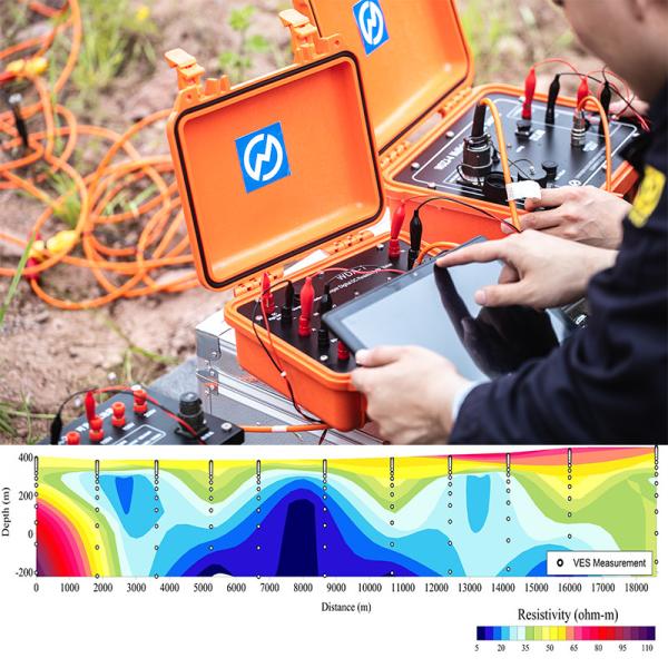 2/3D Multi Electrode Res&IP Survey Imaging Tomograph Equipment For Geophysical