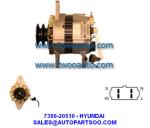 AF175207 AF175362 AF175385 - MANDO Alternator 12V 75A Alternadores