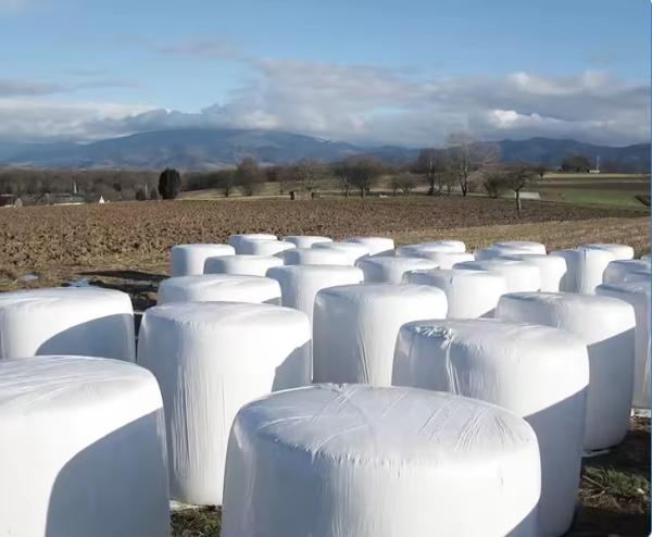 Silage Wrap Stretch Agricultural Cling Film Plastic Bale Agricultural Rond