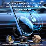 Customizable Space Saving Magsafe Car Mount Charger Flexible Installation