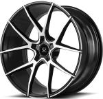 21 Inch Hyper Silver 1-Piece Forged Wheels With 5x130 Made of 6061-T6 Aluminum