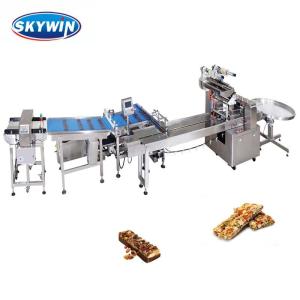 Wholesale 3 Pusher Wafer Production Line Wafer Packing Machine PLC Control from china suppliers