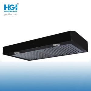 Wholesale Stainless Steel Kitchen Ventilator Exhaust Chimney 600mm Black Coating from china suppliers