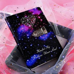 Wholesale 2022 Leather Lock Catch Journal Writing Schedule Notebook For Students 12 Constellation from china suppliers