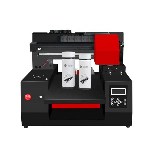 Cylinder Bottle UV LED Inkjet Printer With RIP Software 2 Years Warranty