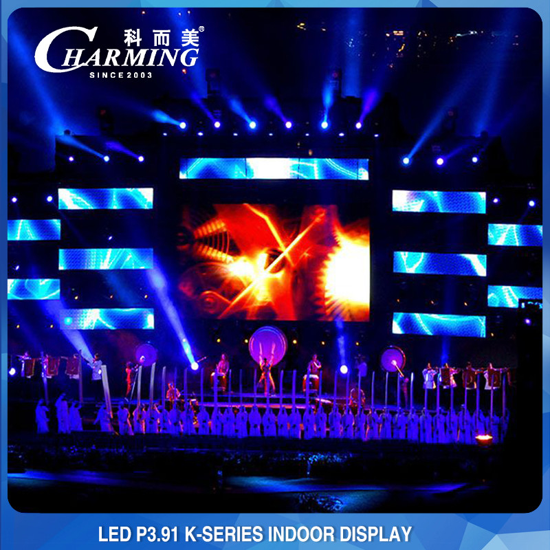 P3.91 Indoor Flexible LED Screen High Refresh 4k Aluminum Alloy Cabinet