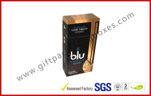 Wholesale Custom Paper Cigarette Cigar Gift Box With Gradient Golden Printing from china suppliers