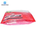 Heat Sealing Paper Plastic Composite Bag Three Side Sealing Polyester For