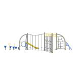 Children Outdoor Playground Climbing Net Joy Slide Park Polyester Water