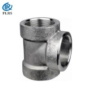 Wholesale ASME B16.11 Galvanized 3000LB Threaded Equal Tee from china suppliers