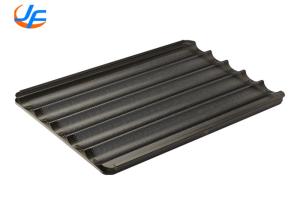 Wholesale RK Bakeware China Foodservice 49035 5 Loaf Glazed Uni-Lock Aluminum Baguette Bread Pan from china suppliers