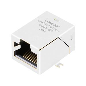 Wholesale LPJG19018CNL-1 Single Port Integrated Magnetics RJ45 SMT Jack Tab Up Without Led from china suppliers