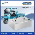 48V 60V 72V 52Ah CLF OEM ODM Lifepo4 Lithium Battery Pack for Electric