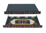 Cold rolled steel sheet Fixed type optical fiber termination box with 1U / 2U /