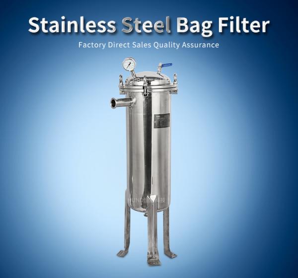 Stainless Steel 304/316 Bag Filter Housing Single And Multi Bag Filter Housing
