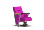 TUV Commercial Theater Seating Wooden Folding Auditorium Chair With Writing Pad