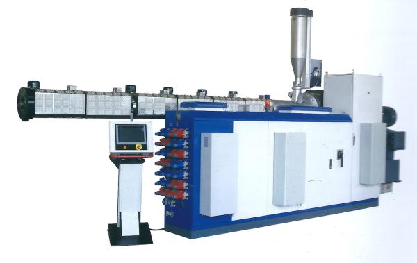 High Efficiency PVC Pipe Extrusion Machine , Pvc Conduit Pipe Making Machine JWS