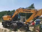 Construction Equipment 15T R150WVS Hyundai Wheeled Excavator