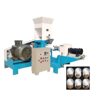 Wholesale 200-250kg/H Electric Dry Type Fish Feed Extruder With 6 Molds from china suppliers