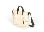 Nature Color Canvas Crossbody Tote , Olive Shoulder Canvas Tote Bag