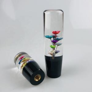 Wholesale Clear Car Resin Shift Knob Custom With Real Flower Inside from china suppliers