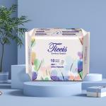 Wholesaler Private Label cotton surface Custom Night Use Blue Printting Ladies