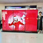 4k Usb Hdmi Out Lan Wifi LCD Floor Standing Digital Signage Full Screen 75 Inch