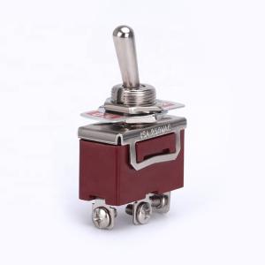 Wholesale Heavy Duty Toggle Rocker Switch with Waterproof Cover 20A 125V SPDT 3 Position 3 Pin ON-Off-ON from china suppliers