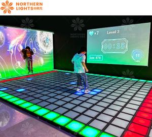 Wholesale 250V LED Dance Floor Tile Interactive Game Super Grid 2 Year Warranty from china suppliers