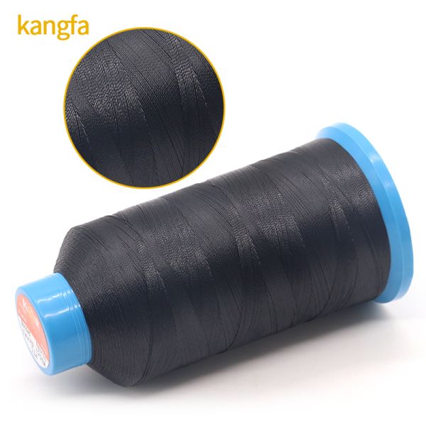 Plastic Cone Material High Tenacity Bonded Nylon Thread made for Industrial Tex 45