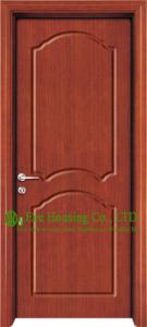 Wholesale Solid Wood Swing door, MDF Solid Core Veneer Wood Door With Frame For Main Entrance from china suppliers