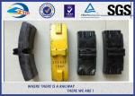 Customized Plain Railway Brake Blocks Composite Brake Pads , Standard GB / T