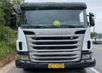 2013 Zoomlion Mode Used Concrete Pump Boom Trucks 63m With Scania Chassis in