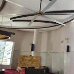 Industrial HVLS Ceiling Fan for Commercial Ventilation 6.1m 20FT BLDC Brushless