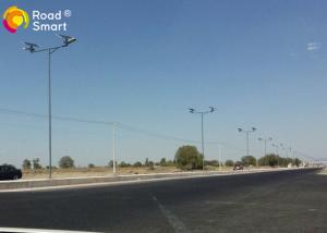 Wholesale 40W Waterproof Solar Street Lights Rotating Solar Panel Aluminum Body 3000K-6500K from china suppliers