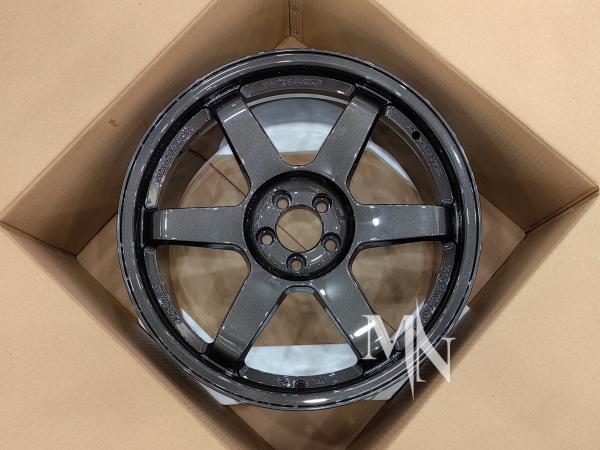 Volk Racing TE37 SL Wheels Black Edition III 4x100 5x120 18 19 20 Inch Custom