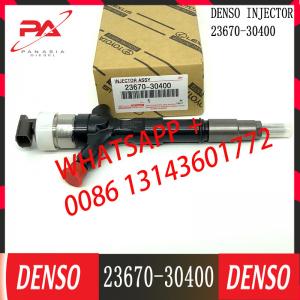 China 23670-30400 Disesl engine fuel injector 23670-30400 295050-0460 295050-0200 Common Rail for Toyota denso on sale