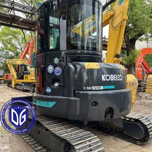 Wholesale Gently Used Kobelco SK55 5.5 Ton Crawler Excavator 90% New In Good Condition from china suppliers