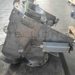Swing flap plate gravity feeding stainless steel diverter valve