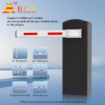 HCW Automatic Pole Barrier Gate Car Parking Lot Swing Gate AC220V/110V