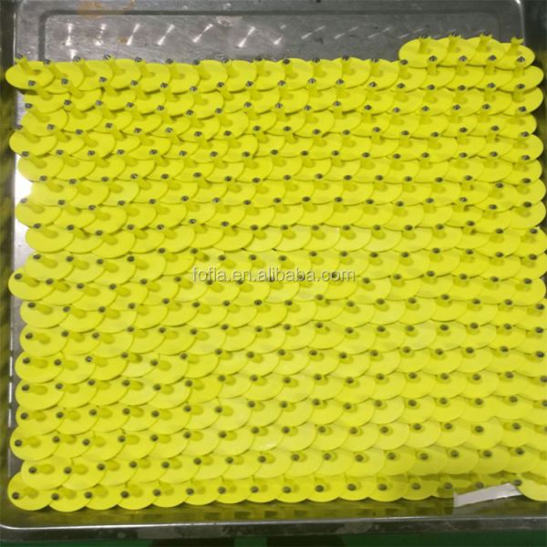 Full ICAR Certified RFID Electronic Ear Tags For Livestock Tracking