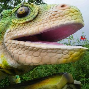Wholesale Outdoor Realistic Chameleon Model 2m Waterproof Sound Customized from china suppliers
