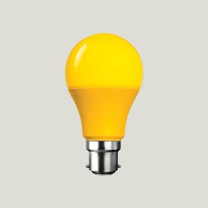 Wholesale 12V DC/24V DC LED Yellow Light Bulb With E27, B22, E26, Plastic Cover + LED PCB Board from china suppliers