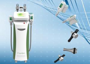 Wholesale 5 handles Cryolipolysis+Cavitation+RF Multifunction Machine(you can do the whole body slimming and body rejuvenation) from china suppliers