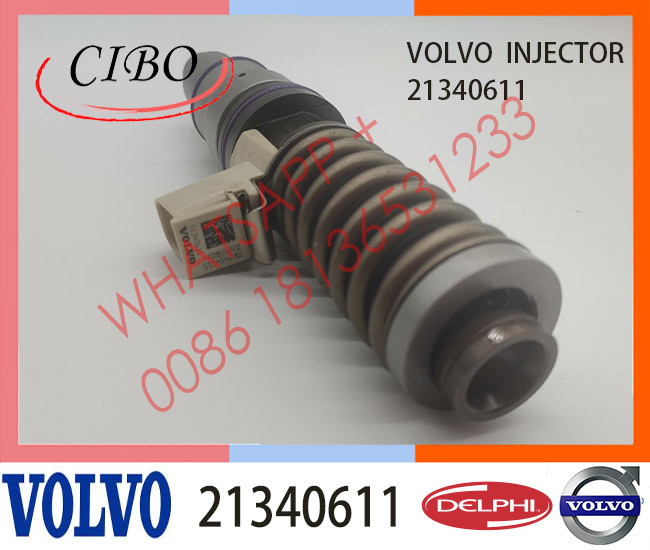21340611 Diesel Fuel Electronic Unit Injector 21371672 For VOL FM400 EC380 EC480