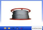 18MM 200kN Anti Twist Wire Rope Conductor Stringing ROpe 12 Strands 6 Squares
