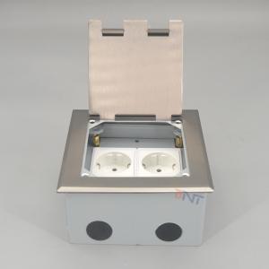 Wholesale Office Room Flip Lid Under Floor Socket With Bottom Case from china suppliers