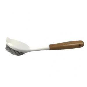 China TPR Bamboo Series Dish Cleaning Brush With Handle 22*7cm Sustainable on sale