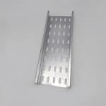 Corrosion Resistant Silver Extrusion Cable Tray Wall Or Floor Mountable For Easy