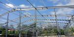 Large Agricultural Steel Frame Farm Sheds Poultry House Chicken Coop Storage